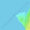 Херсонес topographic map, elevation, terrain