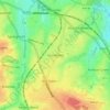 Fox Hollies topographic map, elevation, terrain