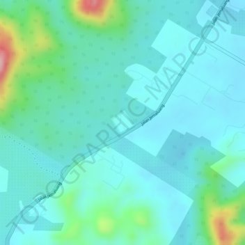 Taman Eko Rimba Panti topographic map, elevation, terrain