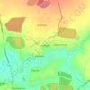 Harmony topographic map, elevation, terrain