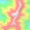 Mount Nangtud topographic map, elevation, terrain
