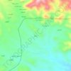 Shabwah topographic map, elevation, terrain