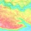 Cimaragas topographic map, elevation, terrain