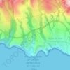 Cascata do Segredo topographic map, elevation, terrain