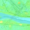 Muangvatha topographic map, elevation, terrain