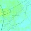 Padang Tualang topographic map, elevation, terrain