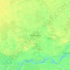 Tombuctú topographic map, elevation, terrain