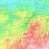 Senne - Zenne topographic map, elevation, terrain