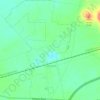 Oakland topographic map, elevation, terrain