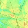 Crewe topographic map, elevation, terrain