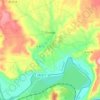 Elciego topographic map, elevation, terrain