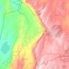 Waseges ward topographic map, elevation, terrain