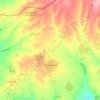 Fuensalida topographic map, elevation, terrain