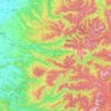 Santiam State Forest topographic map, elevation, terrain
