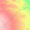 Cherry County topographic map, elevation, terrain