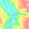 Village of Middleville topographic map, elevation, terrain