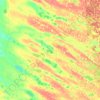 Батагайский наслег topographic map, elevation, terrain