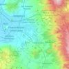 Chalco topographic map, elevation, terrain