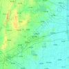 Donghai County topographic map, elevation, terrain