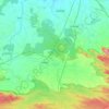 Padma topographic map, elevation, terrain