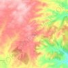 Maján topographic map, elevation, terrain