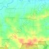 Dawarblandong topographic map, elevation, terrain