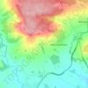 West Peckham topographic map, elevation, terrain