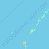 Yasawa Islands topographic map, elevation, terrain