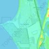 Port Kennedy topographic map, elevation, terrain
