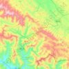 Phiêng Pằn Commune topographic map, elevation, terrain