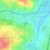 Sheridan topographic map, elevation, terrain