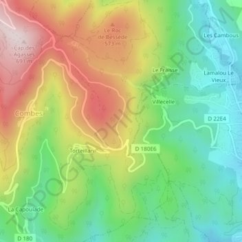 34240 topographic map, elevation, terrain