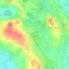 Cockshutt topographic map, elevation, terrain