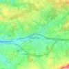 Mögglingen topographic map, elevation, terrain