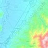 San Pedro topographic map, elevation, terrain