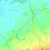 Bridgemere topographic map, elevation, terrain