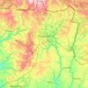 Bragance topographic map, elevation, terrain