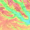 Vulpeni topographic map, elevation, terrain