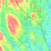 Milford topographic map, elevation, terrain