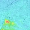 Miroto topographic map, elevation, terrain