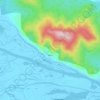 Mago topographic map, elevation, terrain