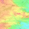 Angara topographic map, elevation, terrain