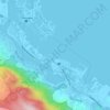 Roche Caiman topographic map, elevation, terrain