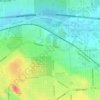 Lyncourt topographic map, elevation, terrain