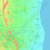 Sri Potti Sriramulu Nellore topographic map, elevation, terrain
