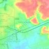 Todos os Santos topographic map, elevation, terrain