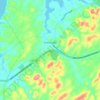 Friendsville topographic map, elevation, terrain