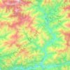 Bhojpur topographic map, elevation, terrain