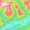 Aflenz topographic map, elevation, terrain