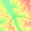 Bloomfield topographic map, elevation, terrain